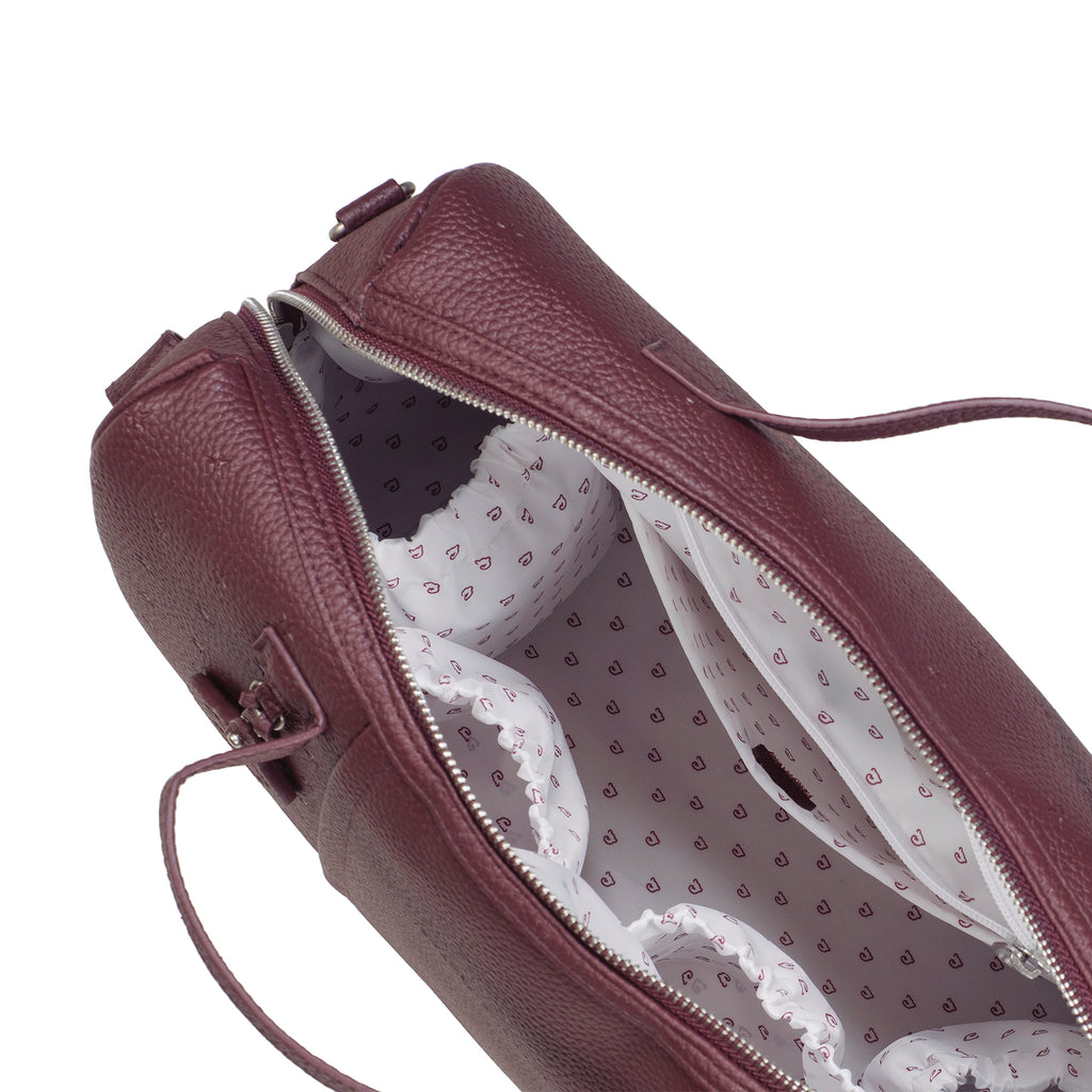 PASITO A PASITO Bolsa Canastilla London Cherry