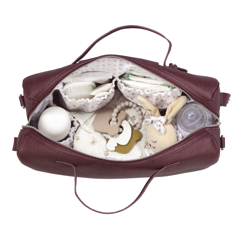 PASITO A PASITO Bolsa Canastilla London Cherry