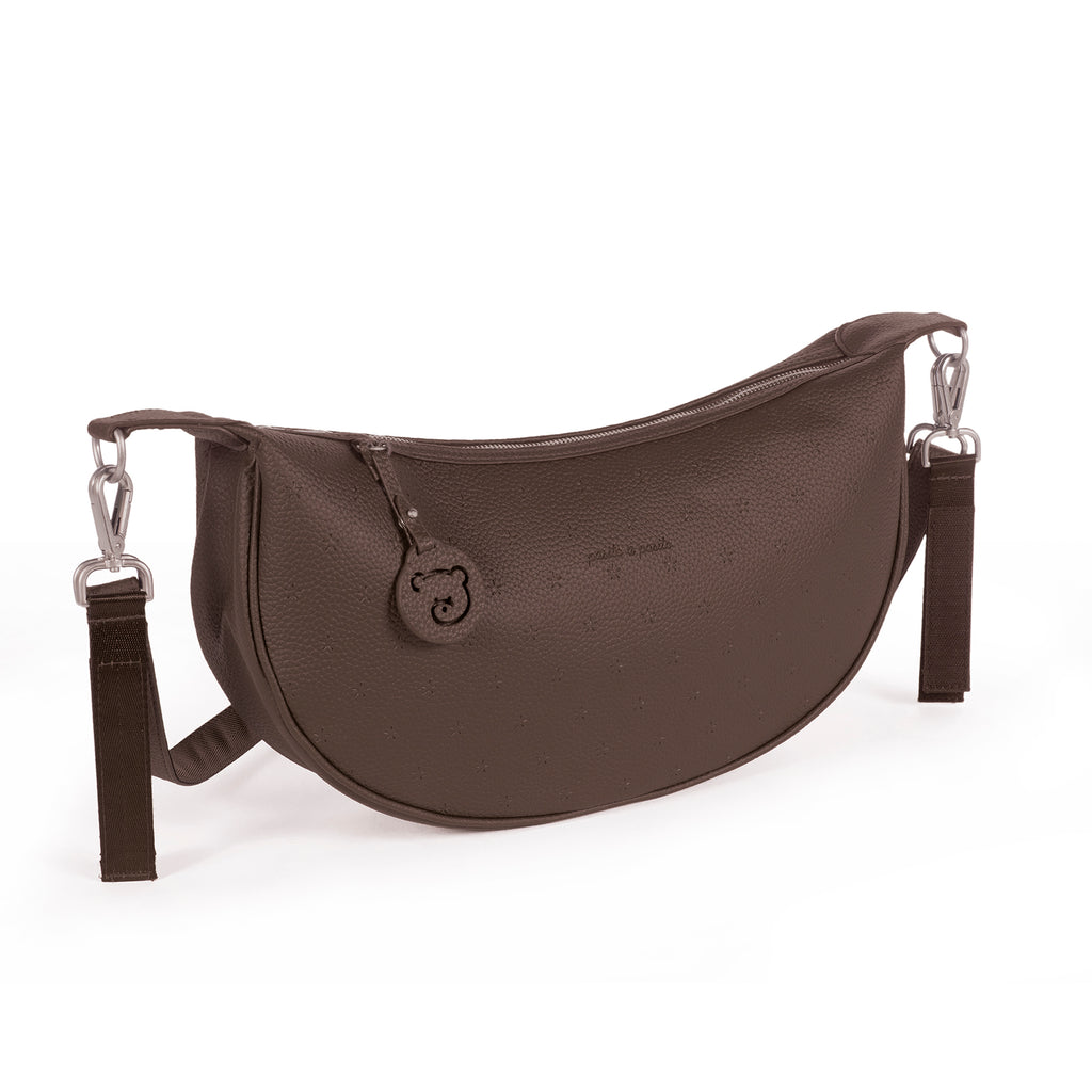PASITO A PASITO Bolso Bandolera Góndola London Brown