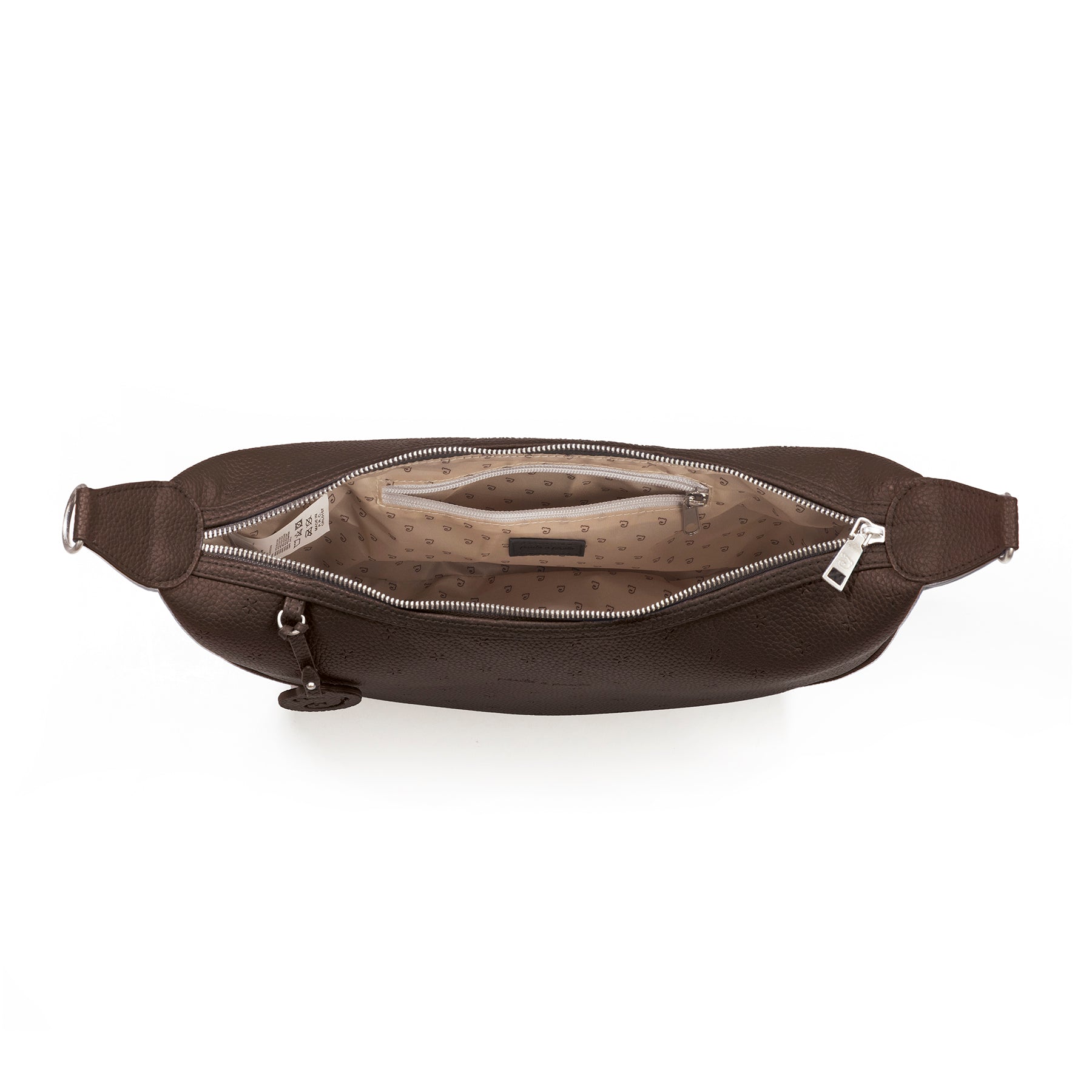 PASITO A PASITO Bolso Bandolera Góndola London Brown