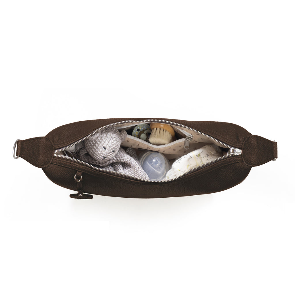 PASITO A PASITO Bolso Bandolera Góndola London Brown