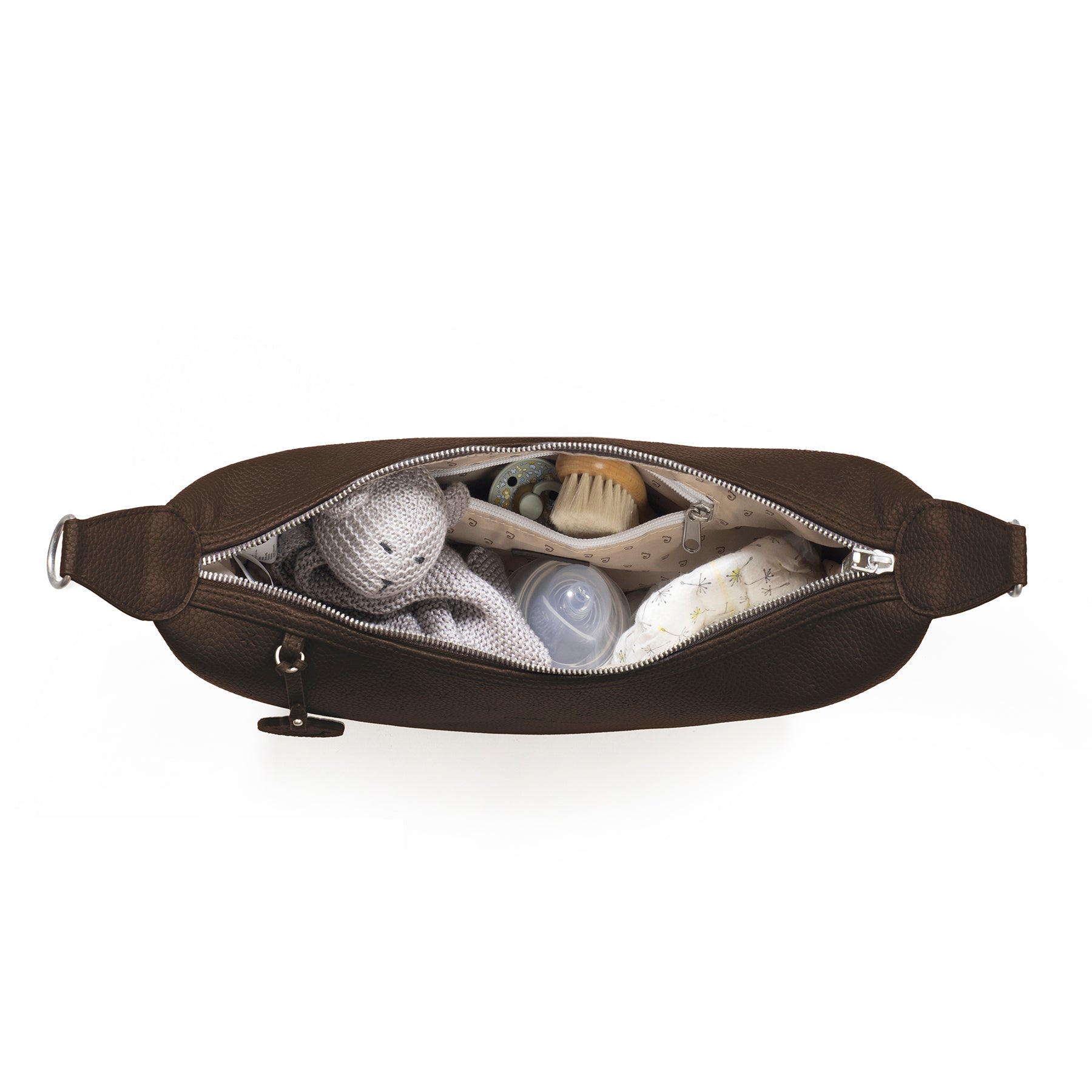 PASITO A PASITO Bolso Bandolera Góndola London Brown