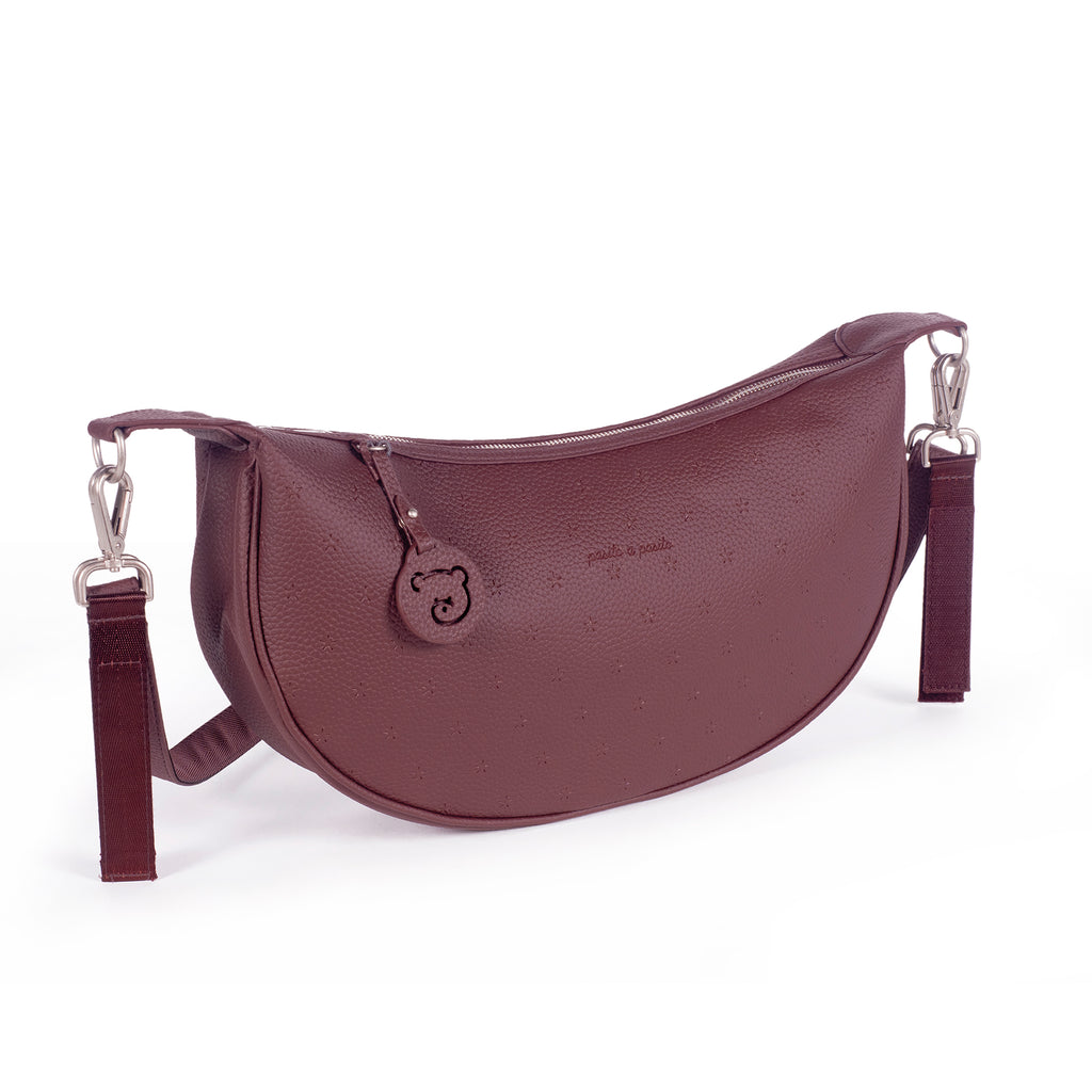 PASITO A PASITO Bolso Bandolera Góndola London Cherry