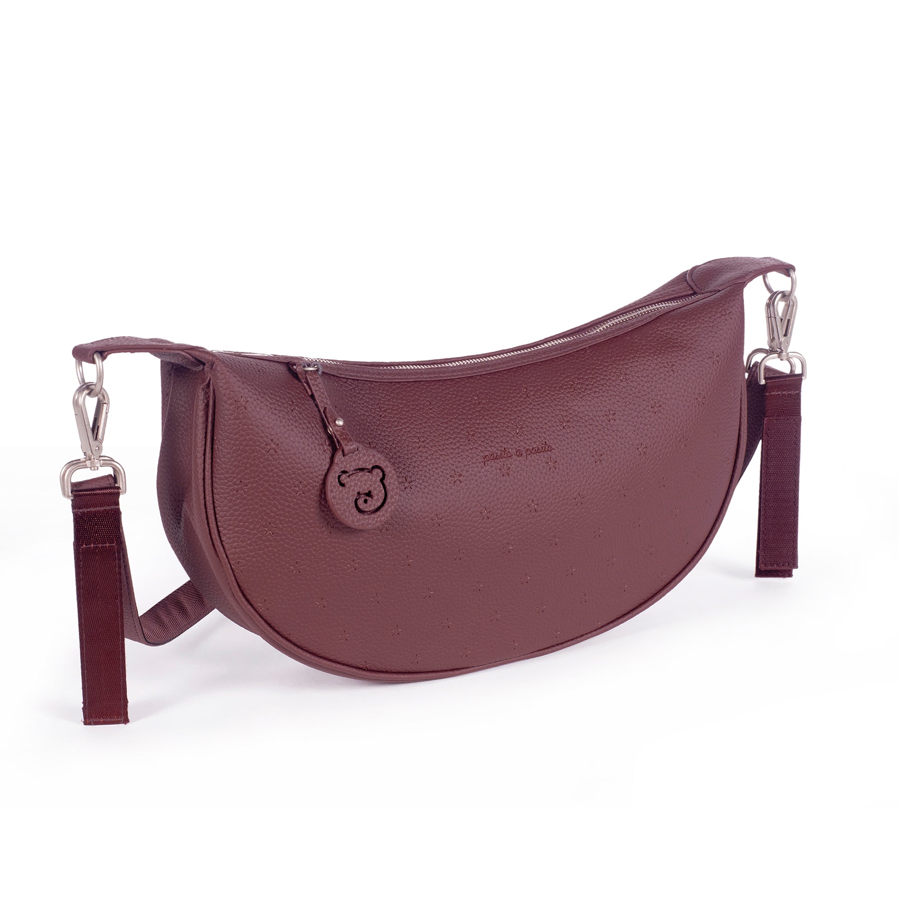 PASITO A PASITO Bolso Bandolera Góndola London Cherry