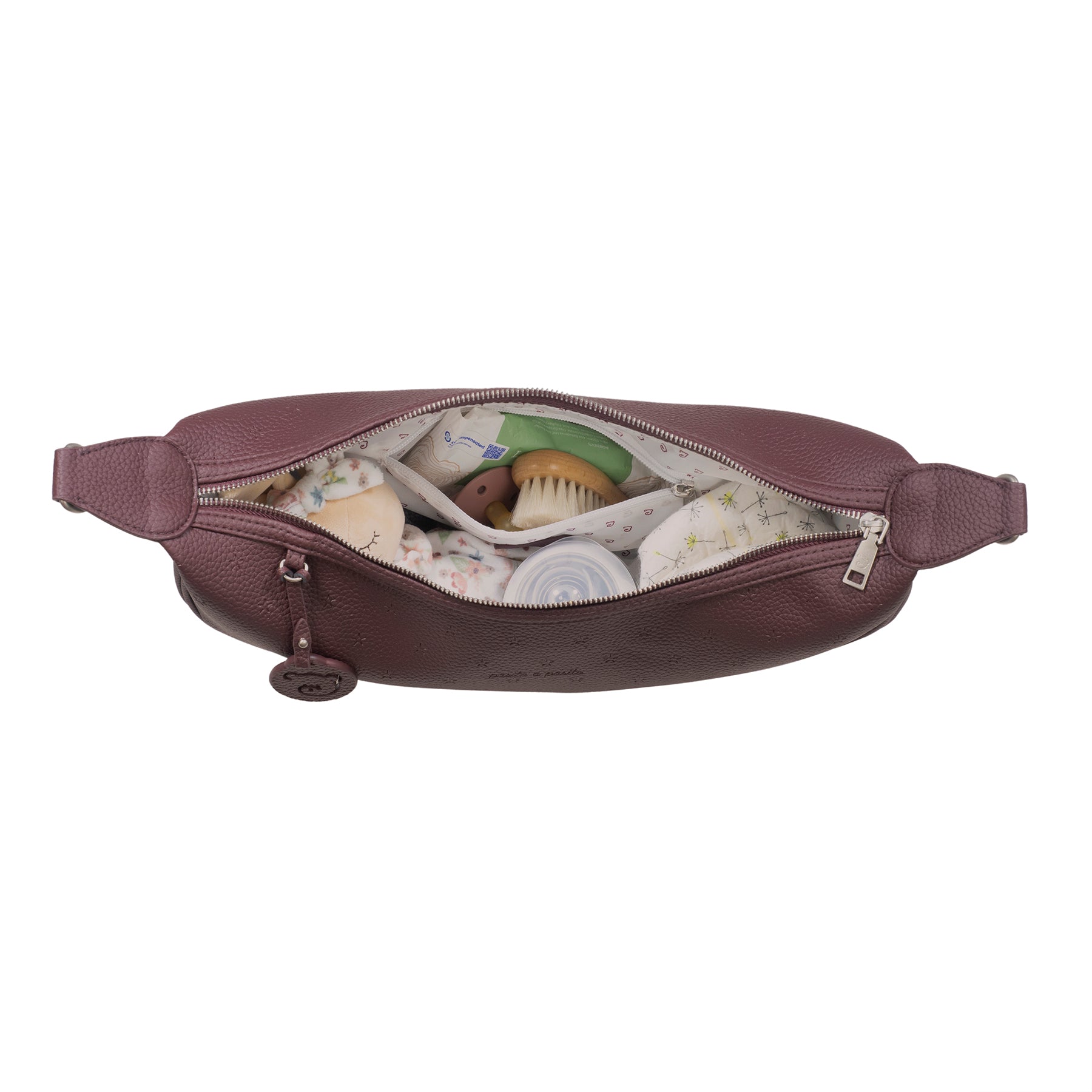 PASITO A PASITO Bolso Bandolera Góndola London Cherry