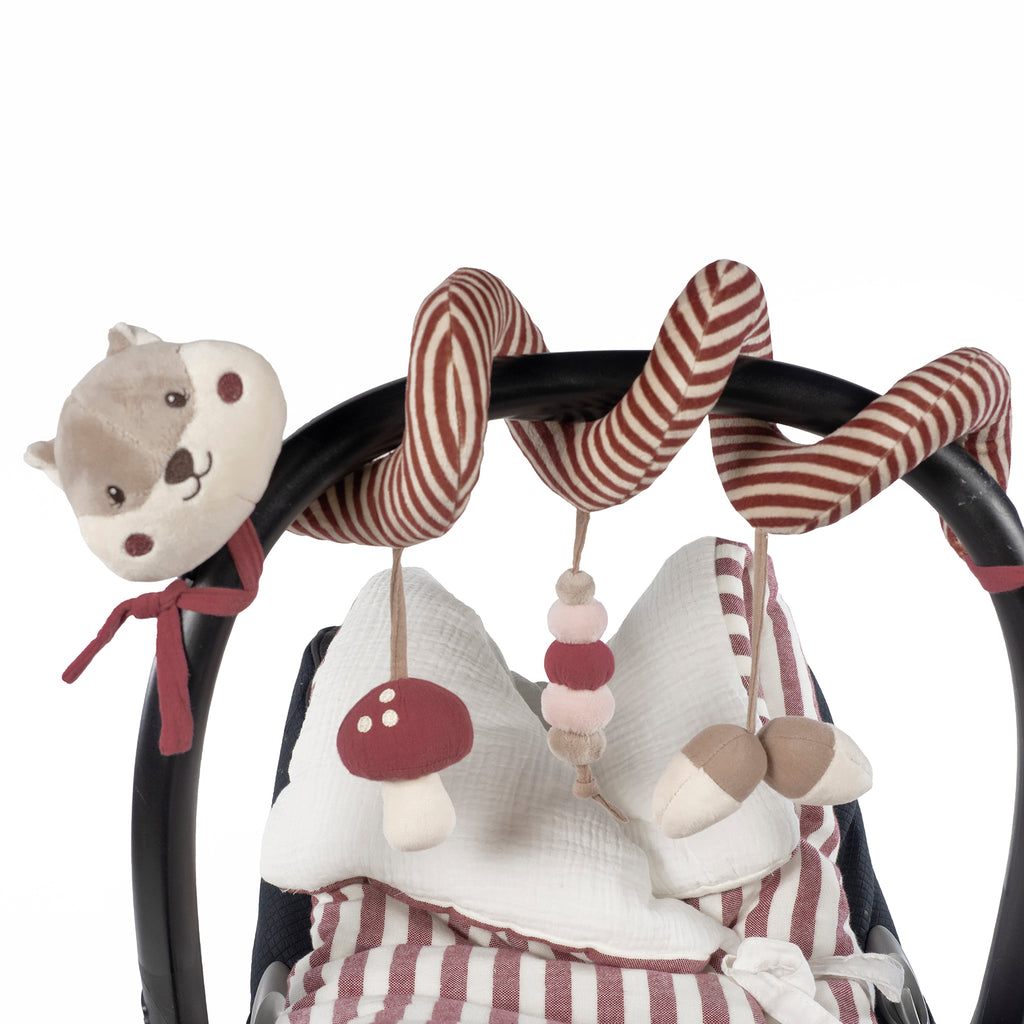 PASITO A PASITO Juguete Espiral Ardilla Cherry Rayas