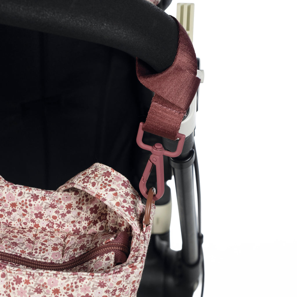 PASITO A PASITO Bolsa Canastilla Cherry Flores