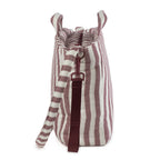 PASITO A PASITO Bolsa Canastilla Cherry Rayas