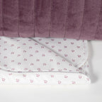 PASITO A PASITO Bolsa Canastilla Cherry Velvelt