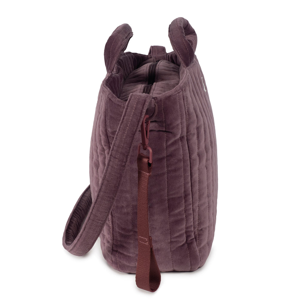 PASITO A PASITO Bolsa Canastilla Cherry Velvelt