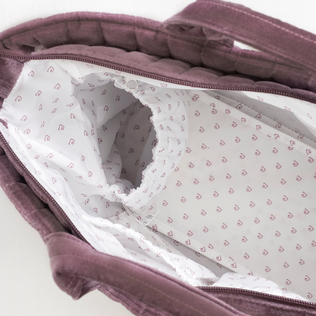 PASITO A PASITO Bolsa Canastilla Cherry Velvelt