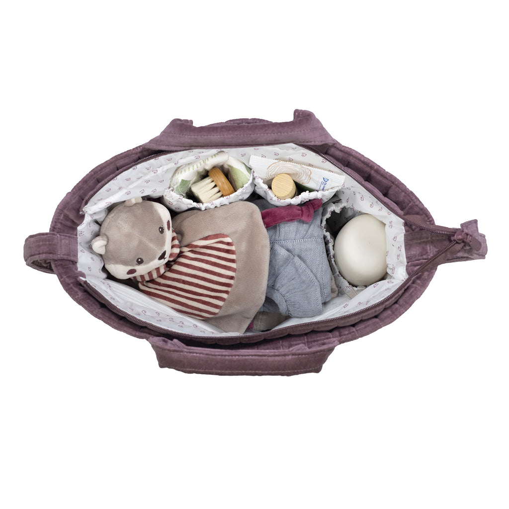 PASITO A PASITO Bolsa Canastilla Cherry Velvelt