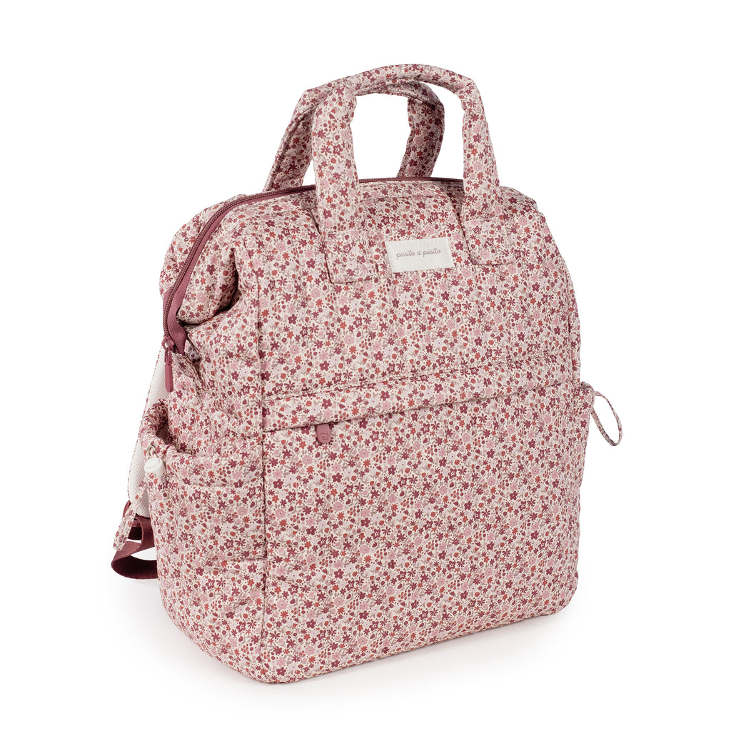 PASITO A PASITO Mochila Cherry Flores