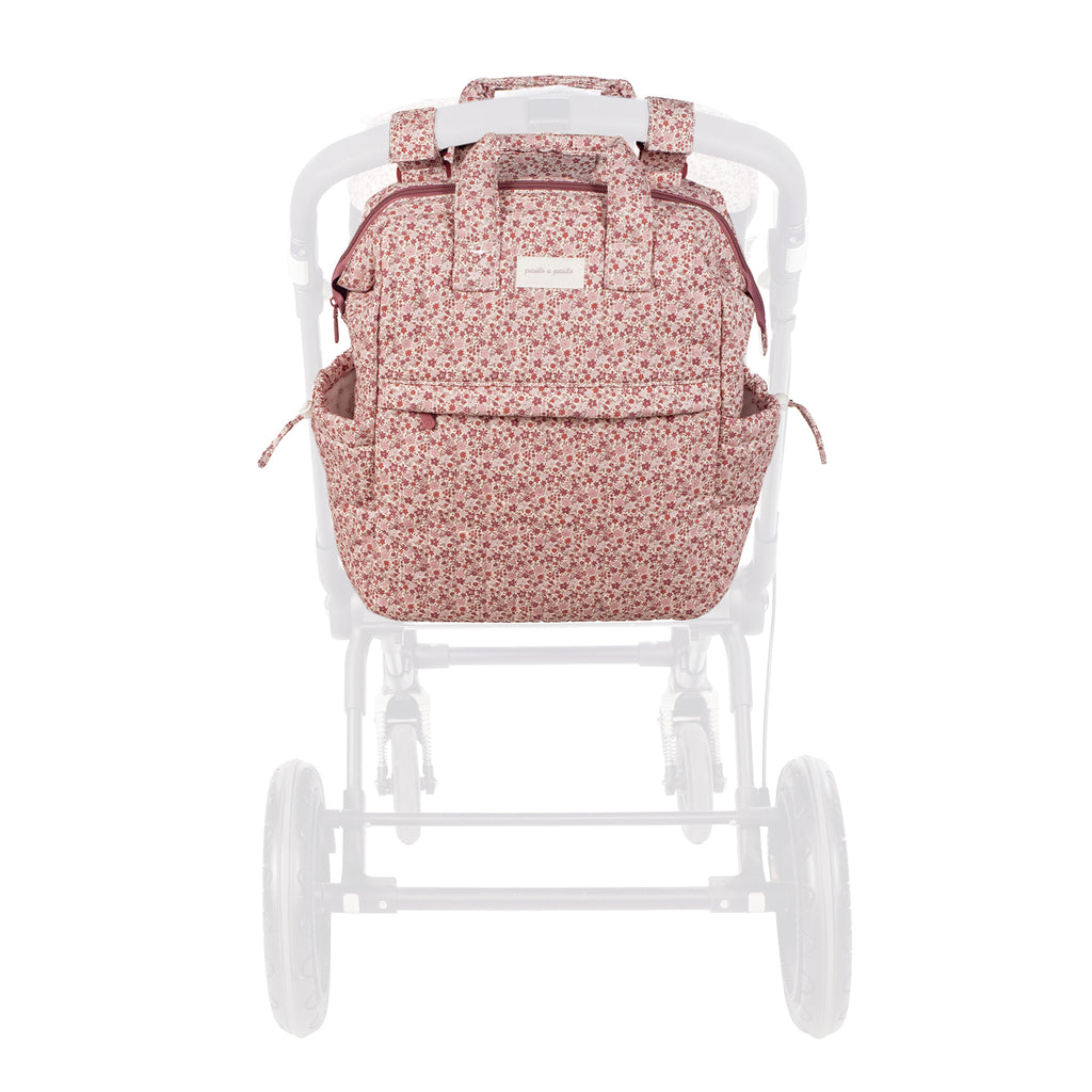 PASITO A PASITO Mochila Cherry Flores