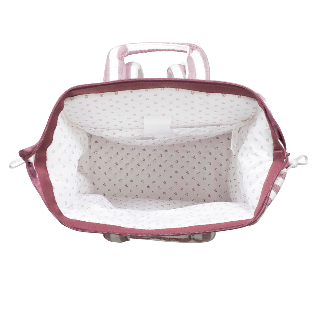 PASITO A PASITO Mochila Cherry Rayas