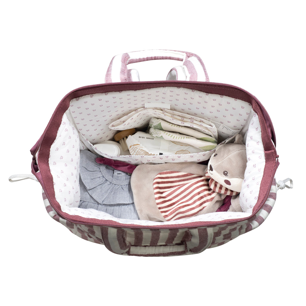 PASITO A PASITO Mochila Cherry Rayas