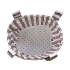 PASITO A PASITO Bolsa Bucket Cherry Rayas