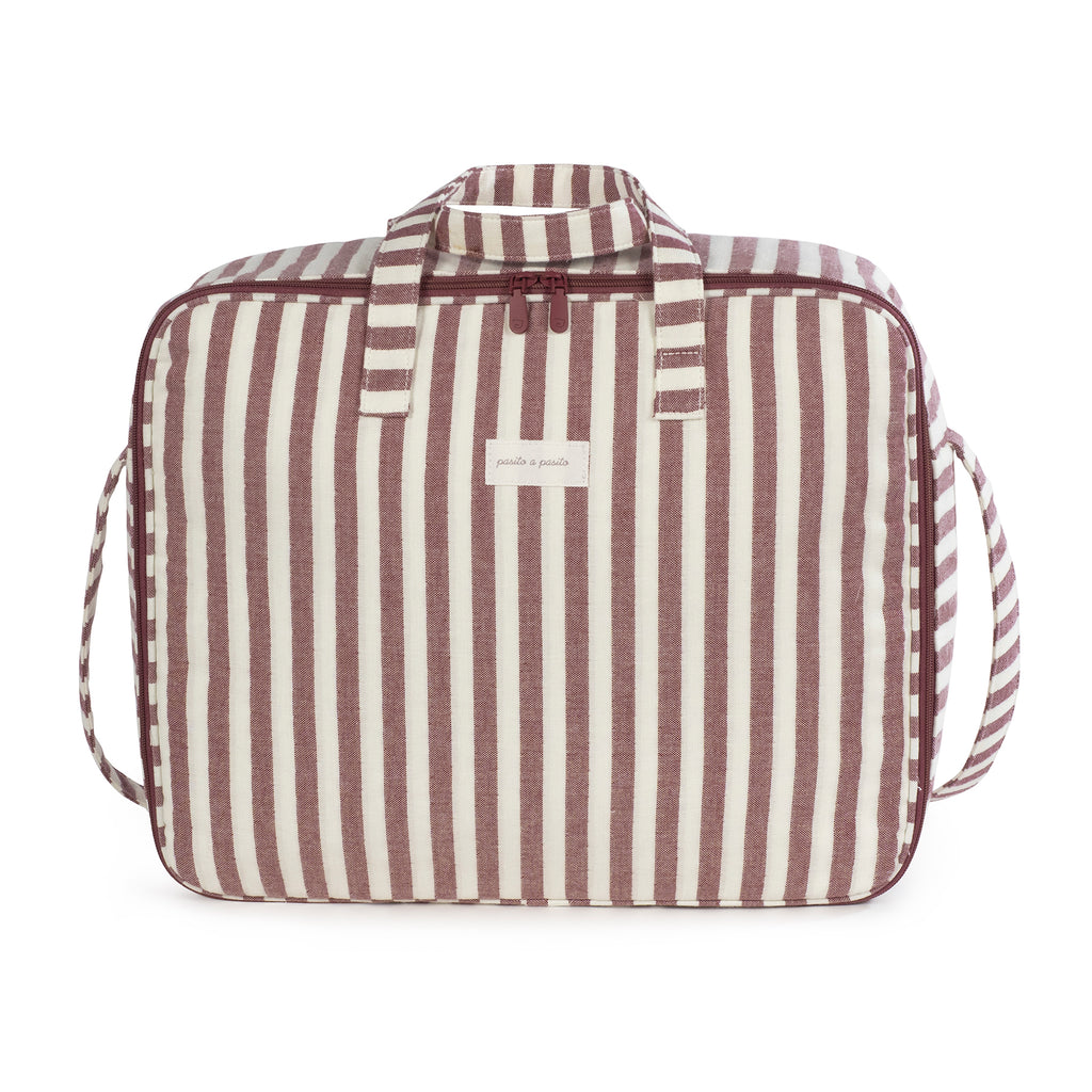 PASITO A PASITO Maleta Cherry Rayas