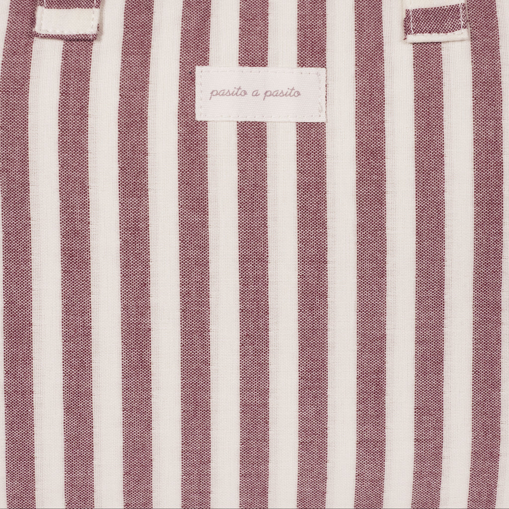 PASITO A PASITO Maleta Cherry Rayas