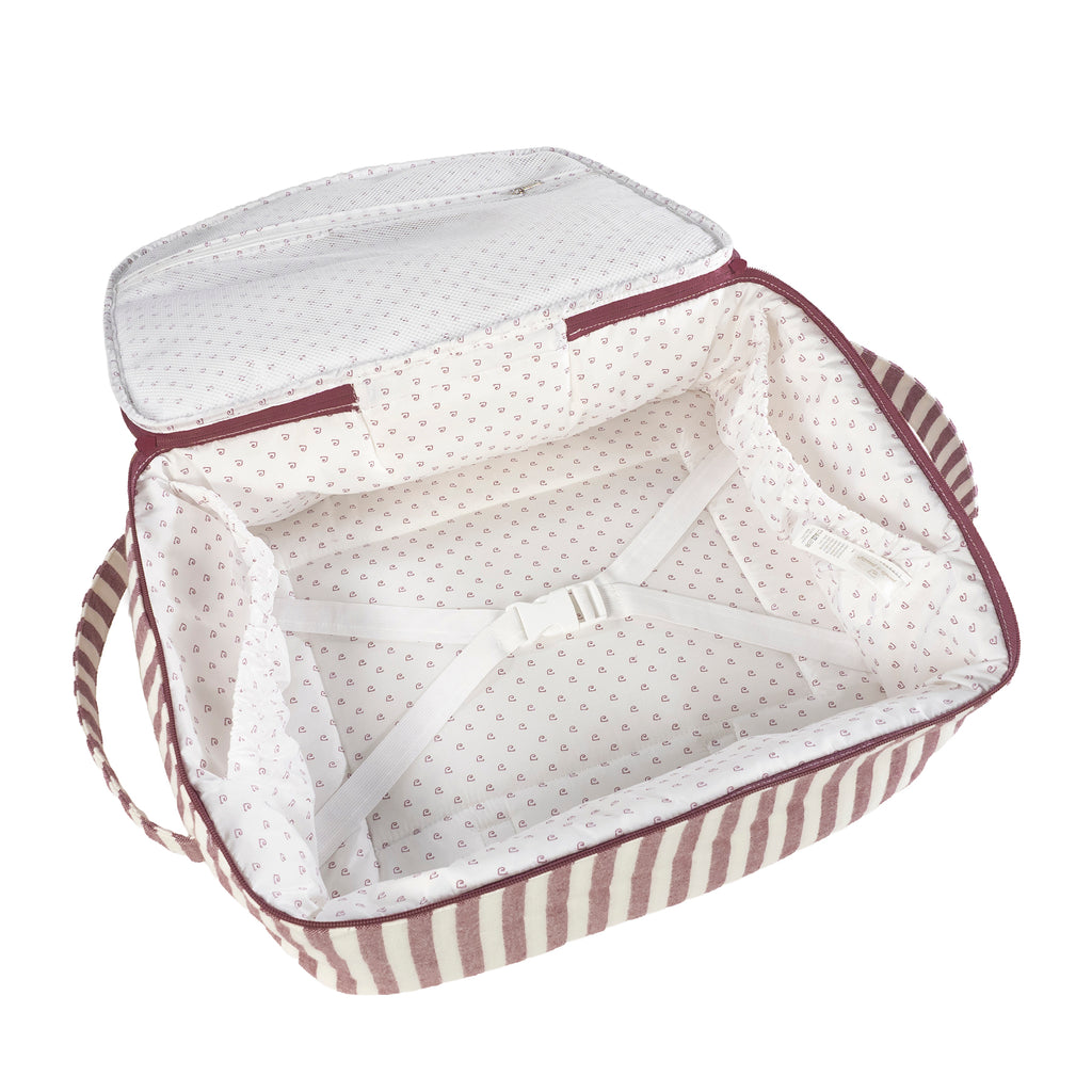 PASITO A PASITO Maleta Cherry Rayas