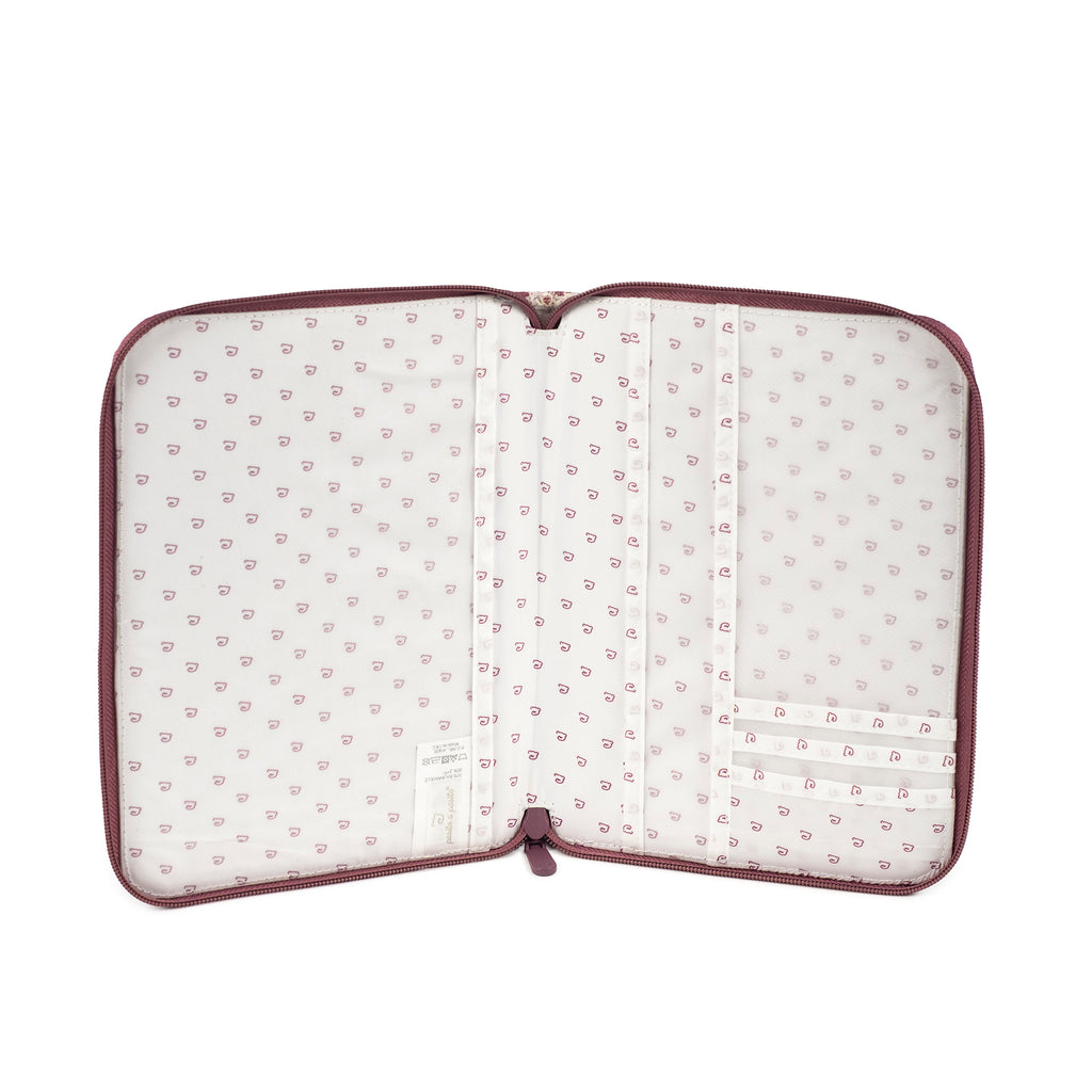 PASITO A PASITO Portadocumentos Cherry Flores