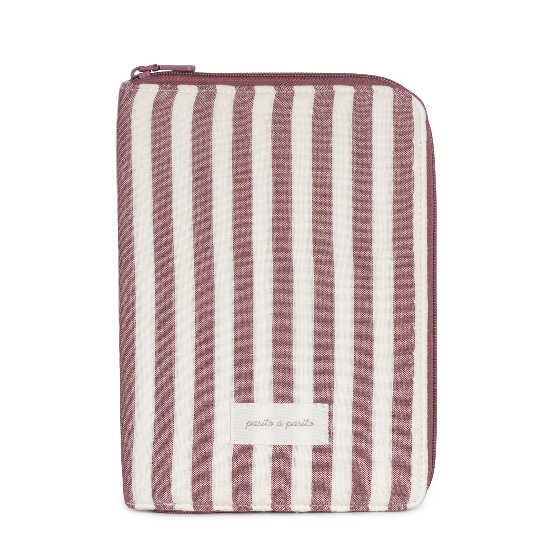 PASITO A PASITO Portadocumentos Cherry Rayas