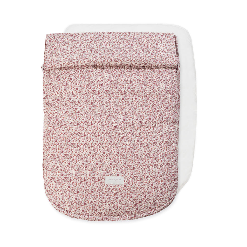 PASITO A PASITO Saco Silla Cherry Entretiempo Flores