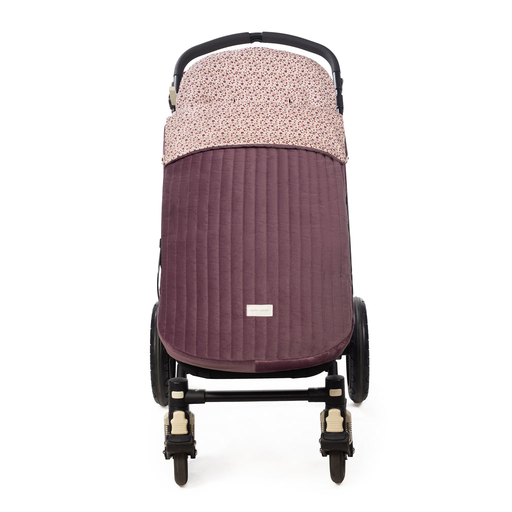 PASITO A PASITO Saco Silla Cherry Invierno Flores