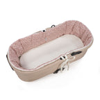 PASITO A PASITO Cubre Cuco Varillas + Sabana Ajustable Cuco Cherry Flores