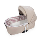 PASITO A PASITO Cubre Cuco Varillas + Sabana Ajustable Cuco Cherry Rayas