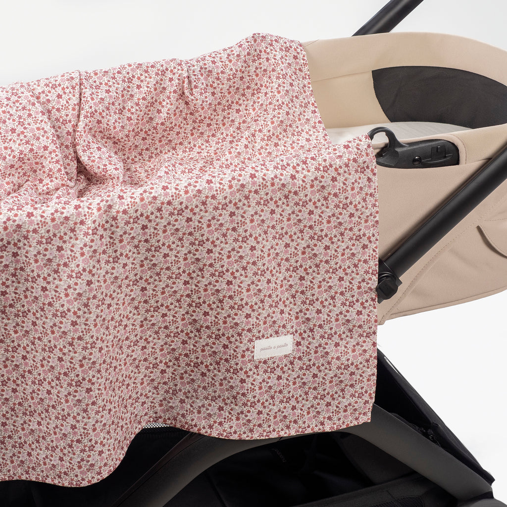 PASITO A PASITO Muselina Cherry Flores