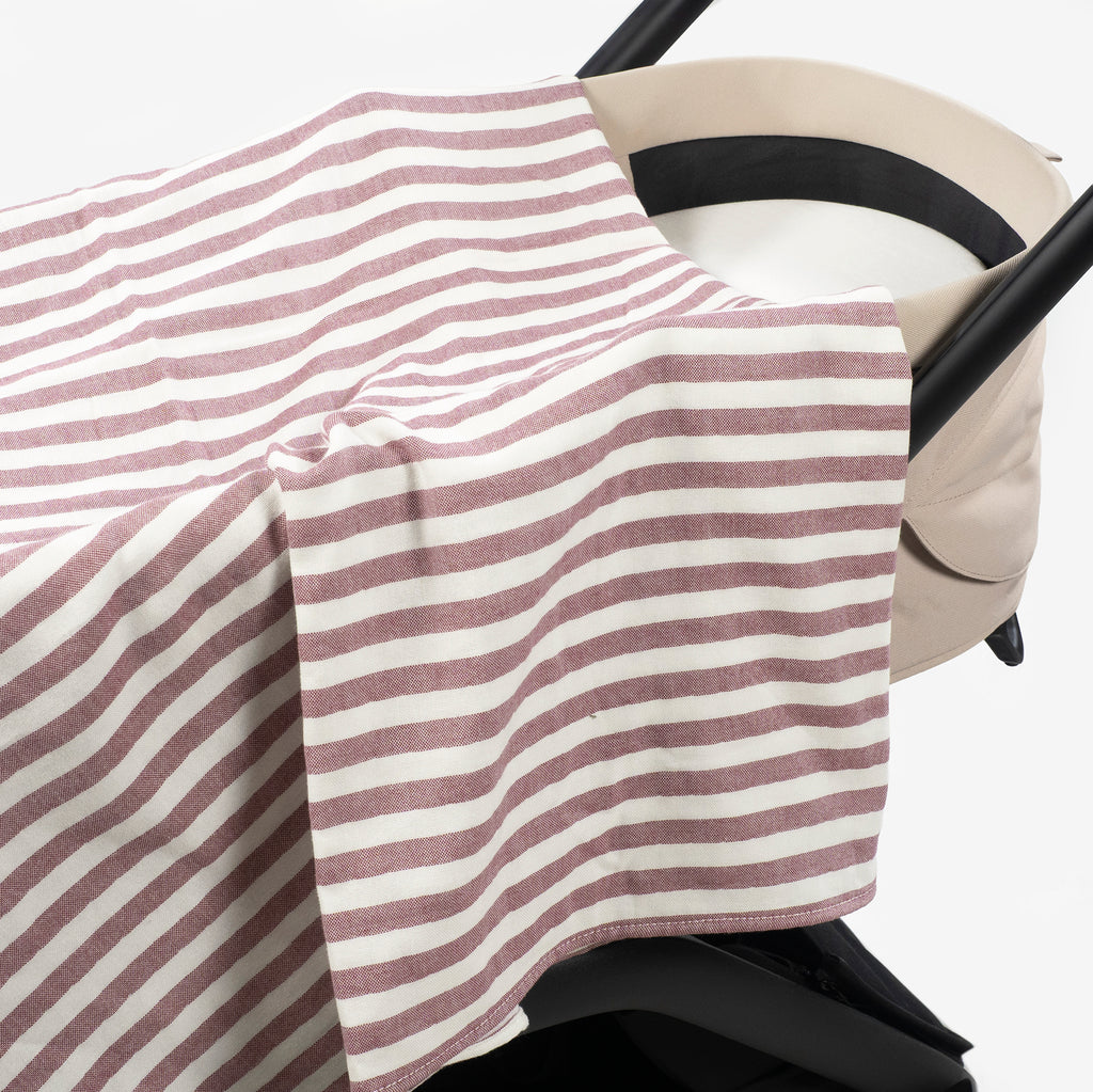 PASITO A PASITO Muselina Cherry Rayas