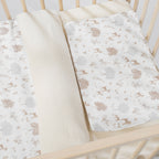 PASITO A PASITO Edredon + Sabana Bajera + Almohada Cuna 120x60cm Nara