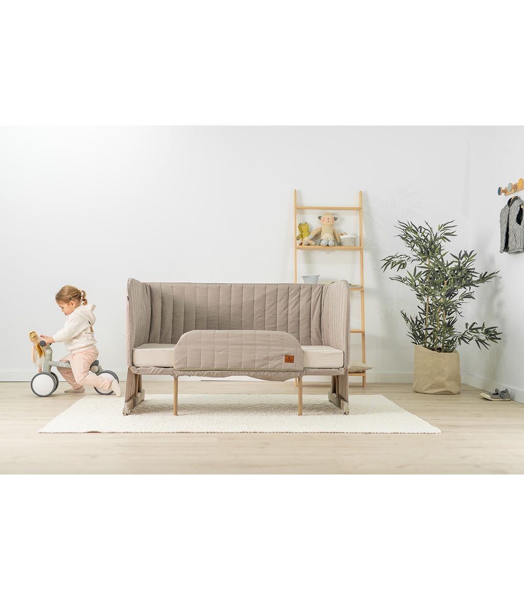 OLMITOS Minicuna 4 en 1 Somni Niu Beige