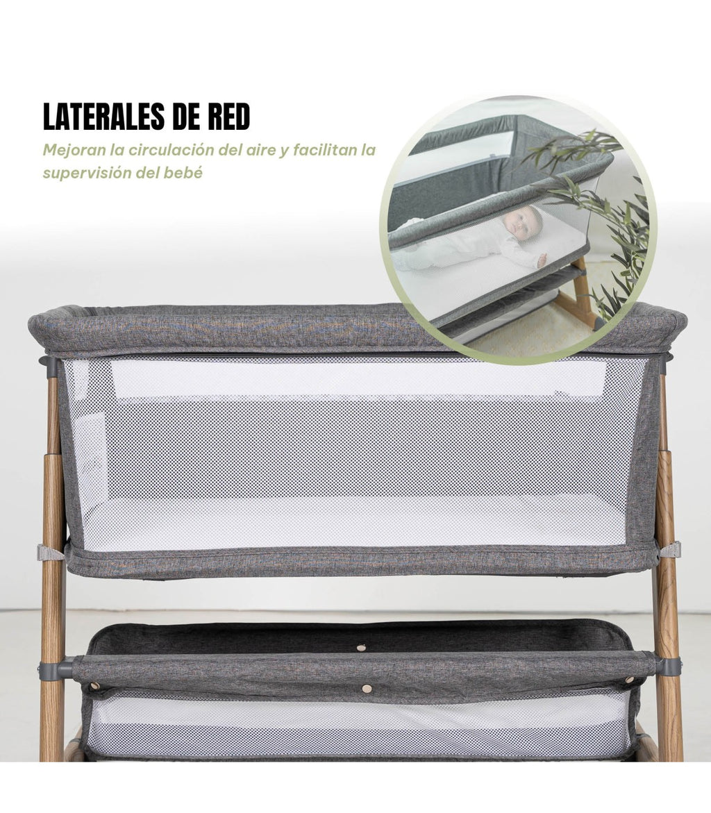 OLMITOS Minicuna 4 en 1 Somni Niu Beige