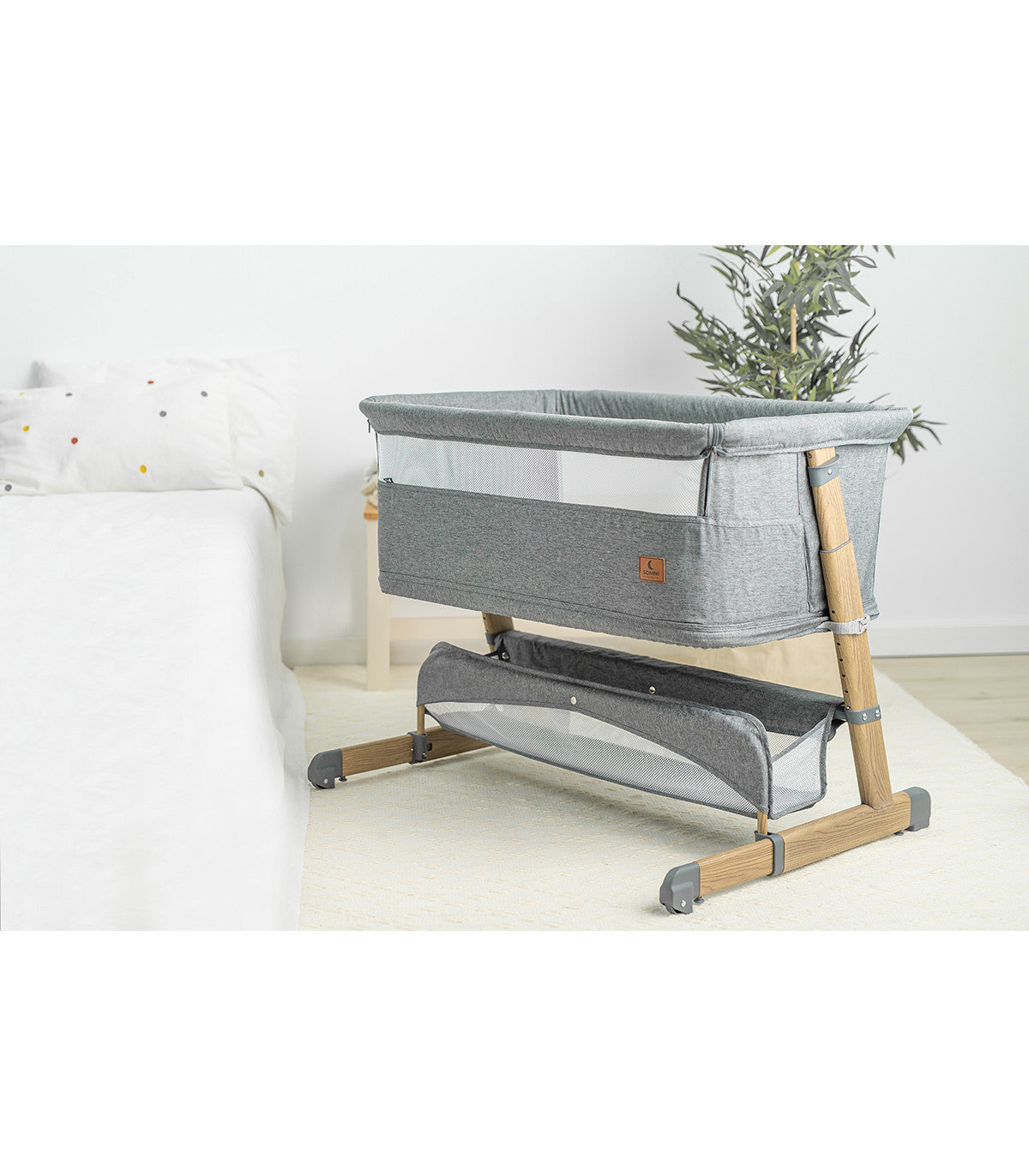 OLMITOS Minicuna 4 en 1 Somni Niu Grey