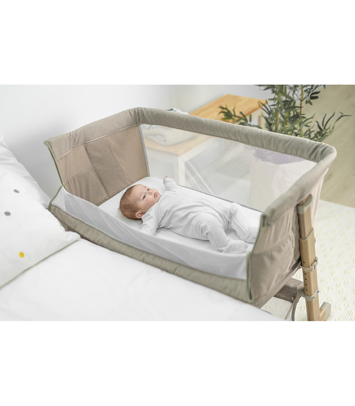 OLMITOS Minicuna 4 en 1 Somni Niu Beige