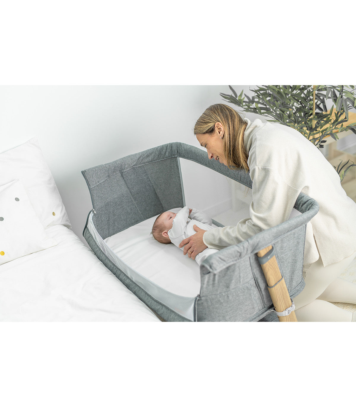 OLMITOS Minicuna 4 en 1 Somni Niu Grey