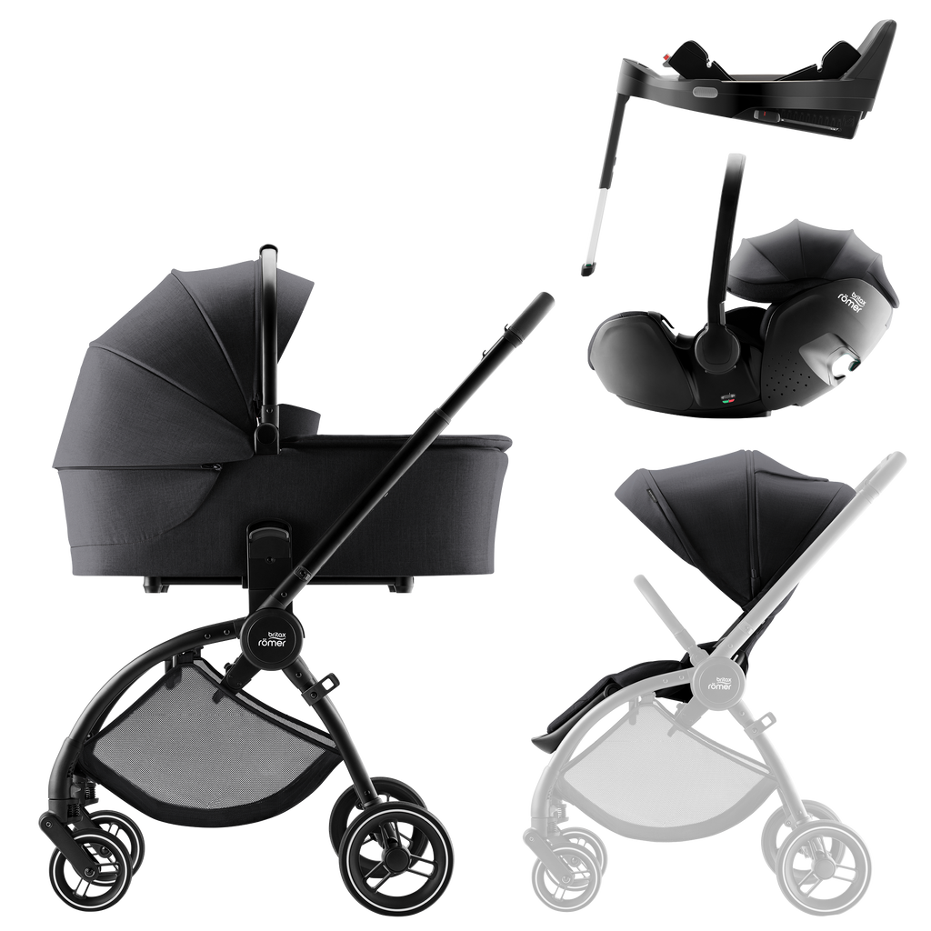 BRITAX ROMER Comfort Plus Set | 3 piezas + Isofix
