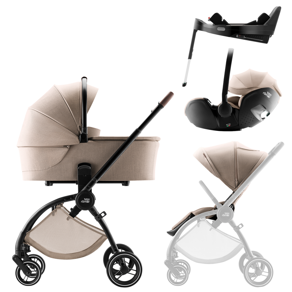 BRITAX ROMER Comfort Plus Set | 3 piezas + Isofix