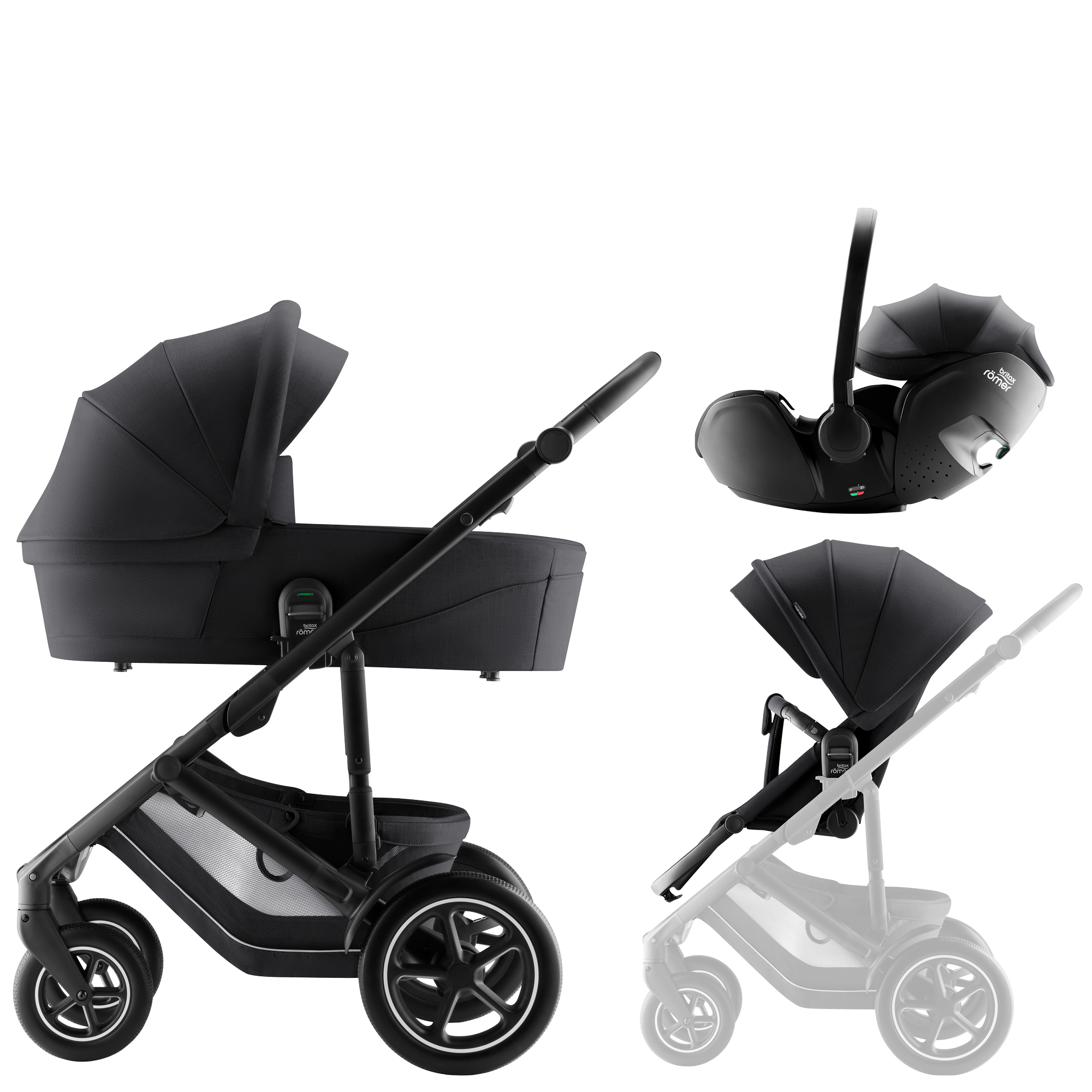 BRITAX ROMER Smile 5Z Confort Set | 3 piezas