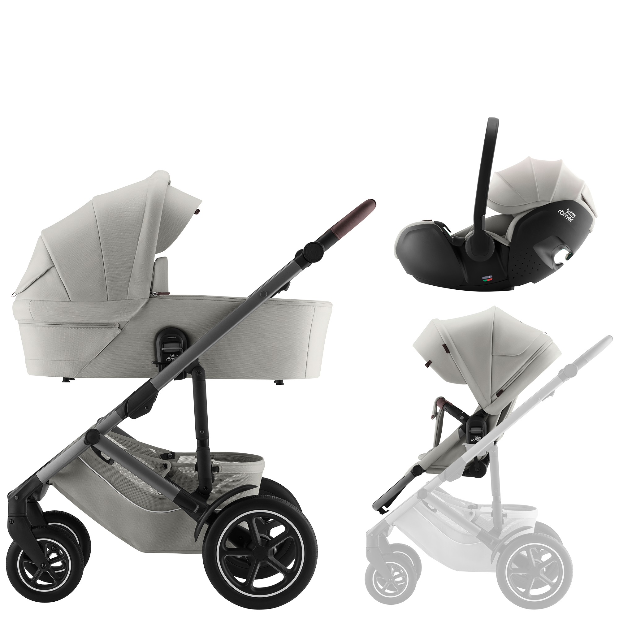 BRITAX ROMER Smile 5Z Confort Set | 3 piezas