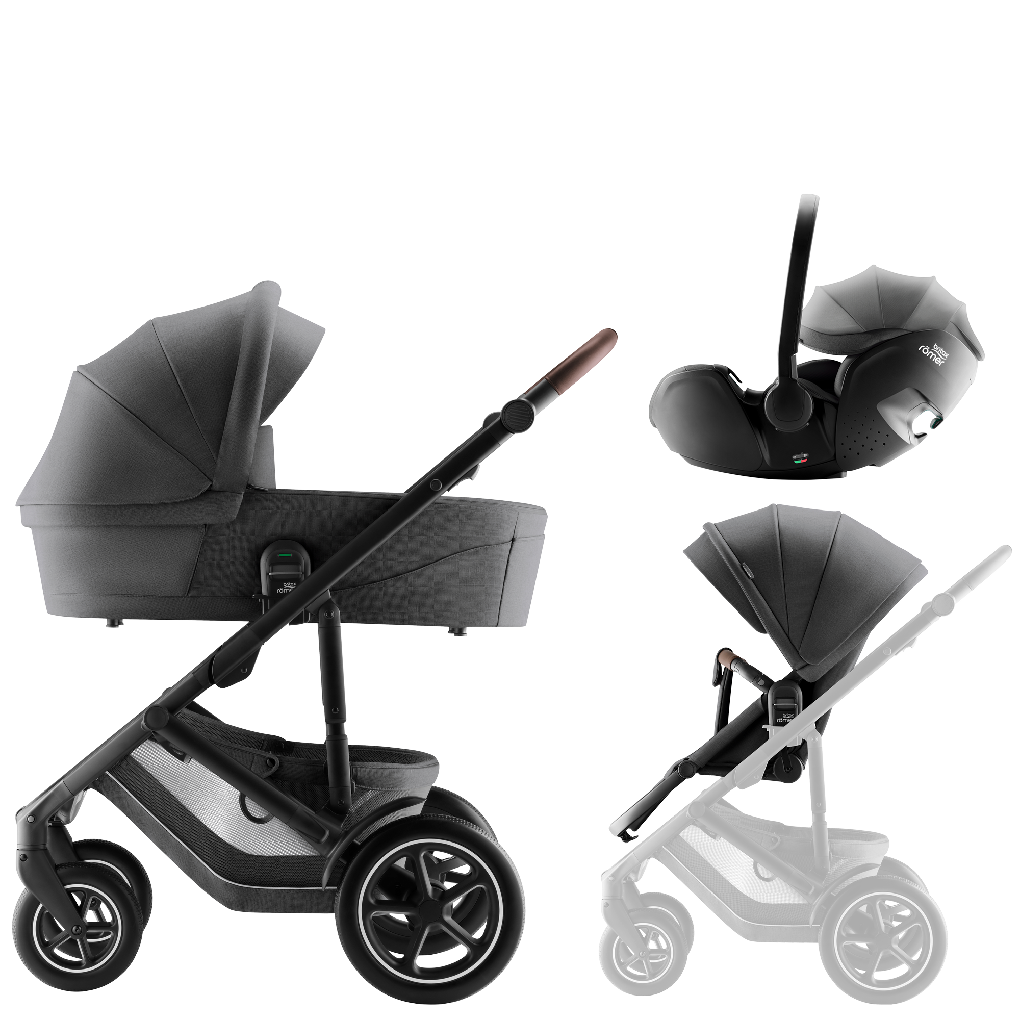 BRITAX ROMER Smile 5Z Confort Set | 3 piezas