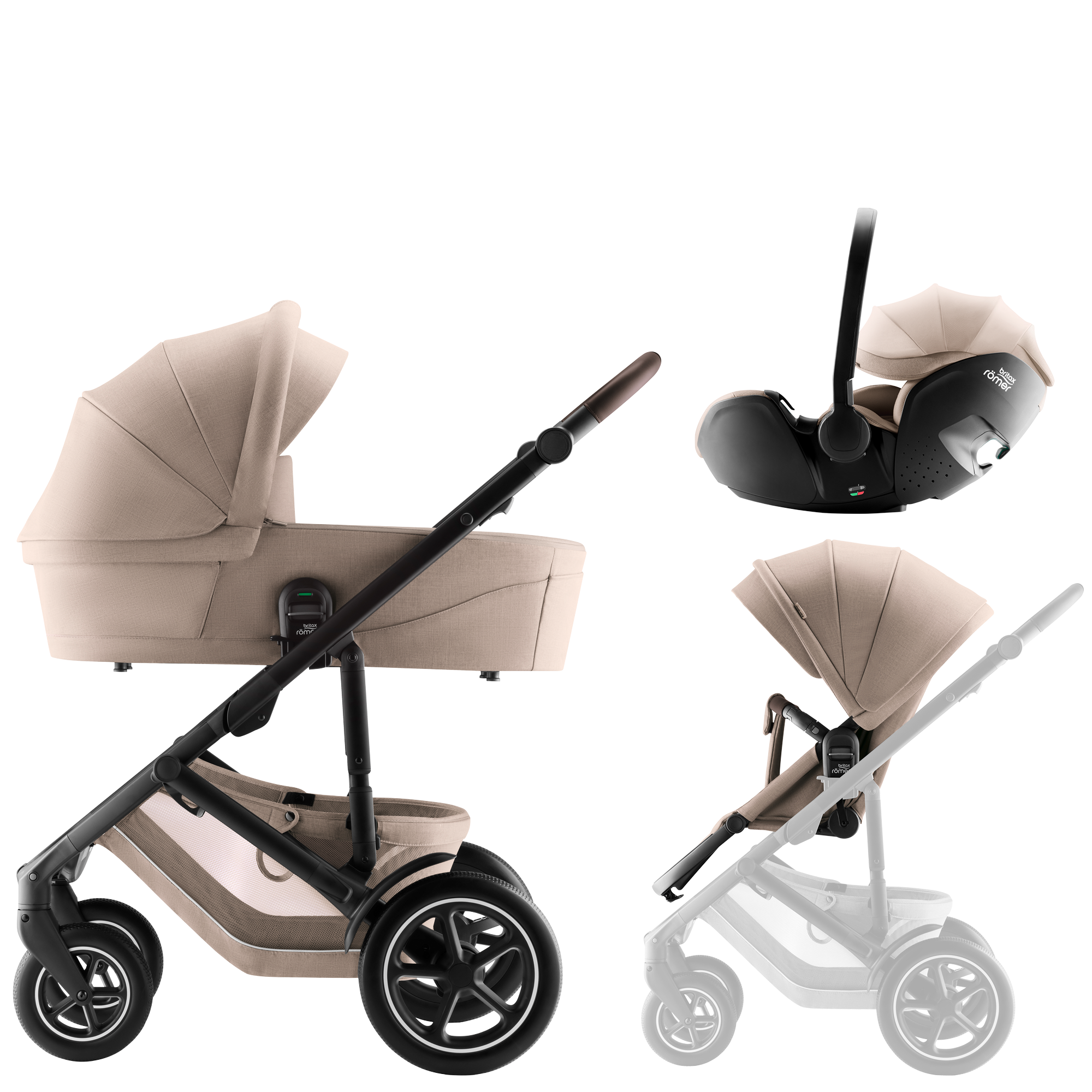 BRITAX ROMER Smile 5Z Confort Set | 3 piezas