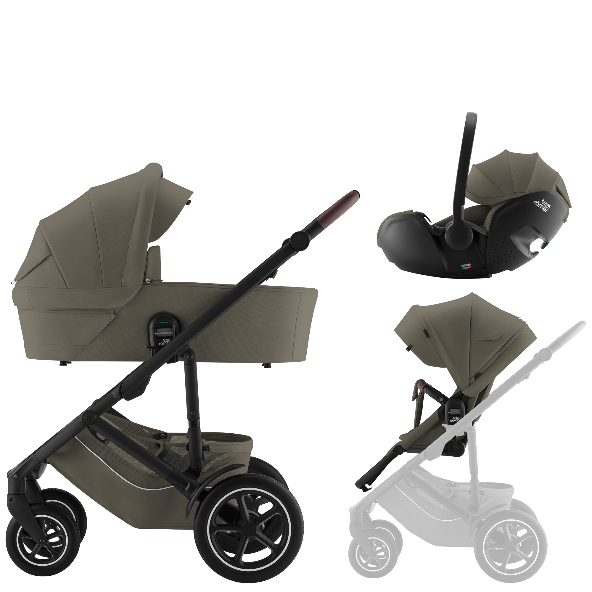 BRITAX ROMER Smile 5Z Confort Set | 3 piezas