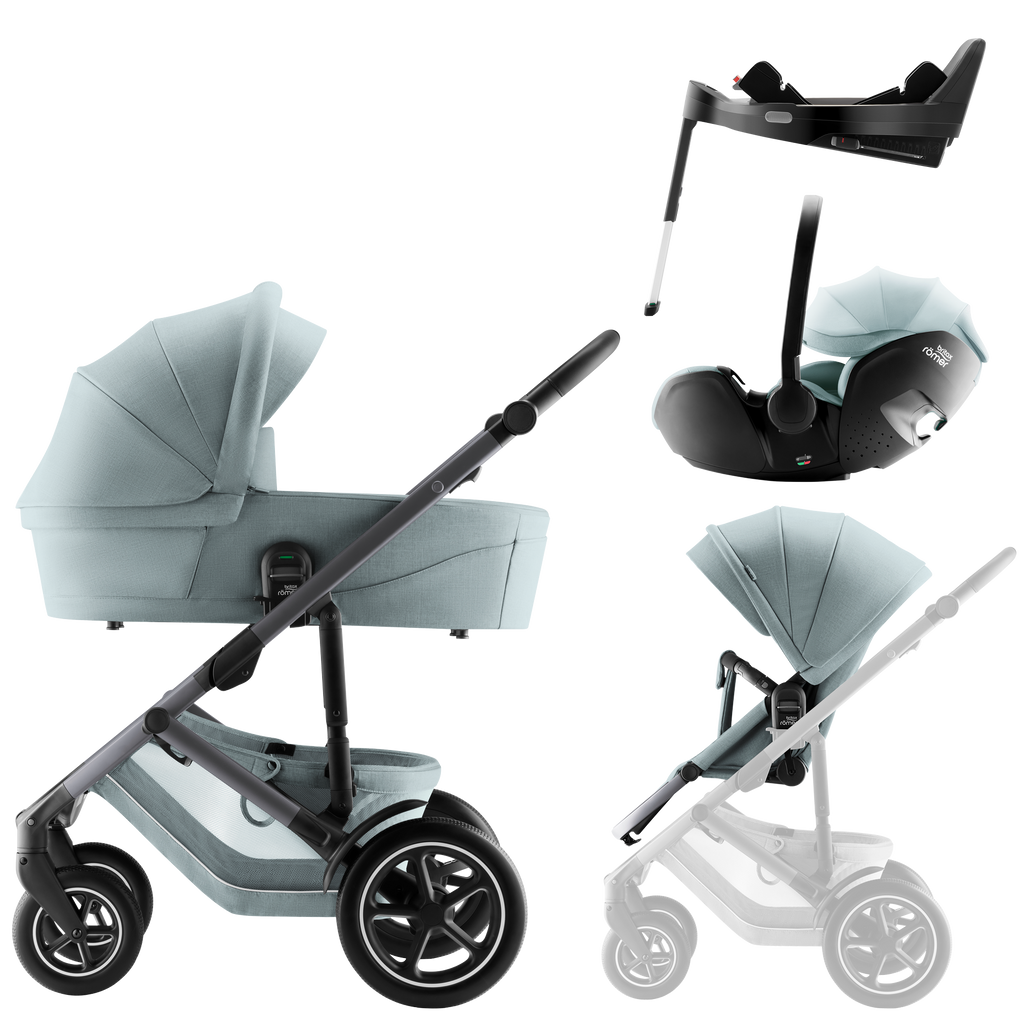 BRITAX ROMER Smile 5Z Confort Plus Set | 3 piezas + base Isofix