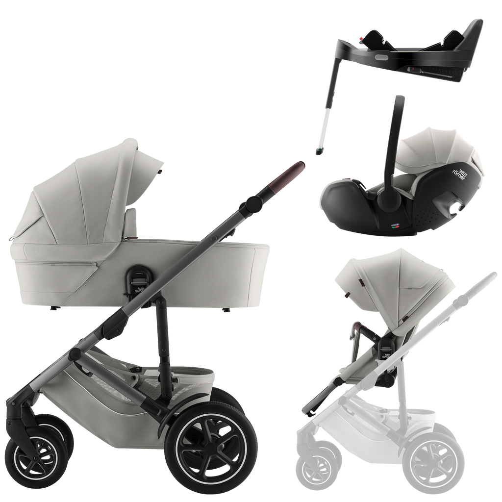 BRITAX ROMER Smile 5Z Confort Plus Set | 3 piezas + base Isofix