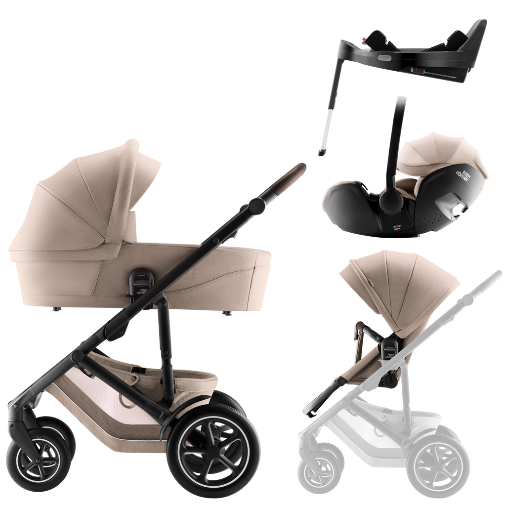 BRITAX ROMER Smile 5Z Confort Plus Set | 3 piezas + base Isofix
