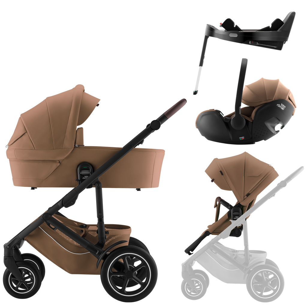 BRITAX ROMER Smile 5Z Confort Plus Set | 3 piezas + base Isofix
