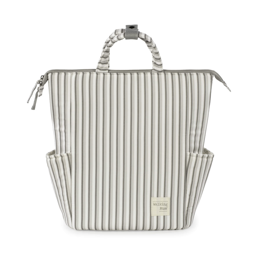 WALKING MUM Mochila Botton Rayas
